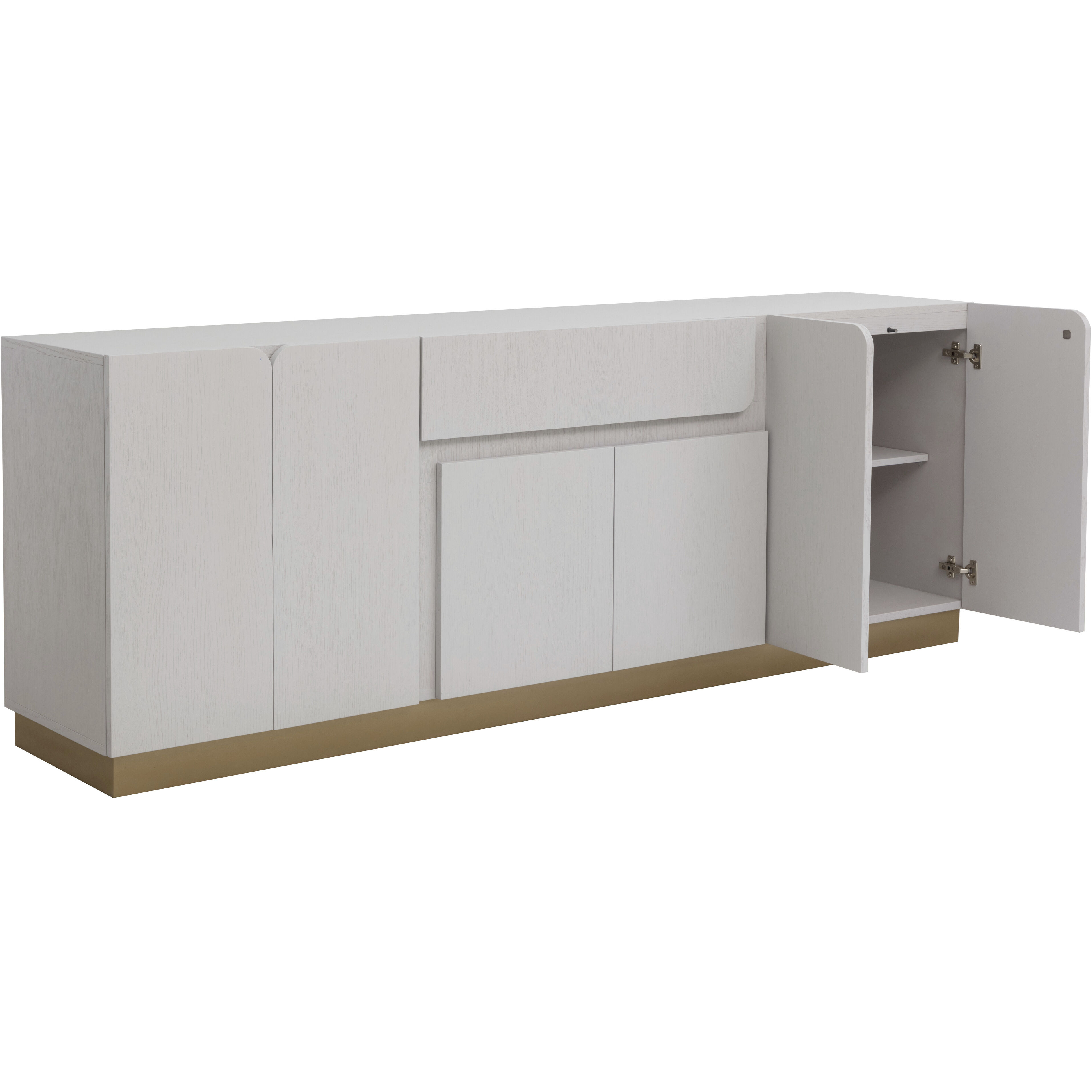 Greco 86.75 X 17.75 inch Gauntlet Grey Sideboard